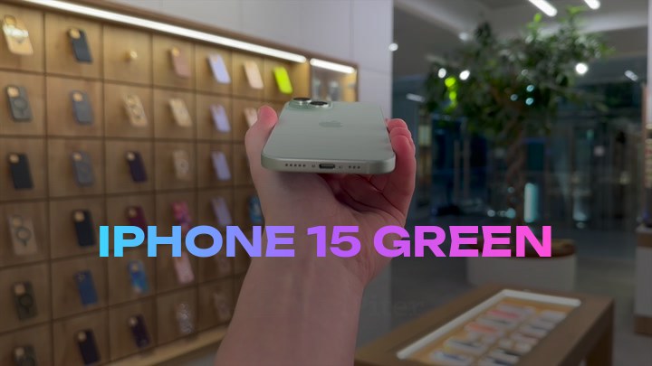 iPhone 15 Green