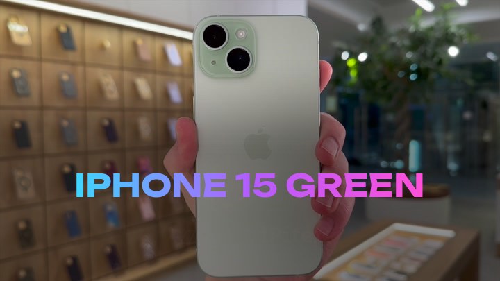 iPhone 15 Green