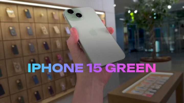 iPhone 15 Green