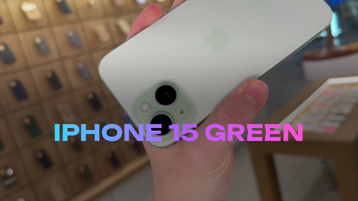 iPhone 15 Green