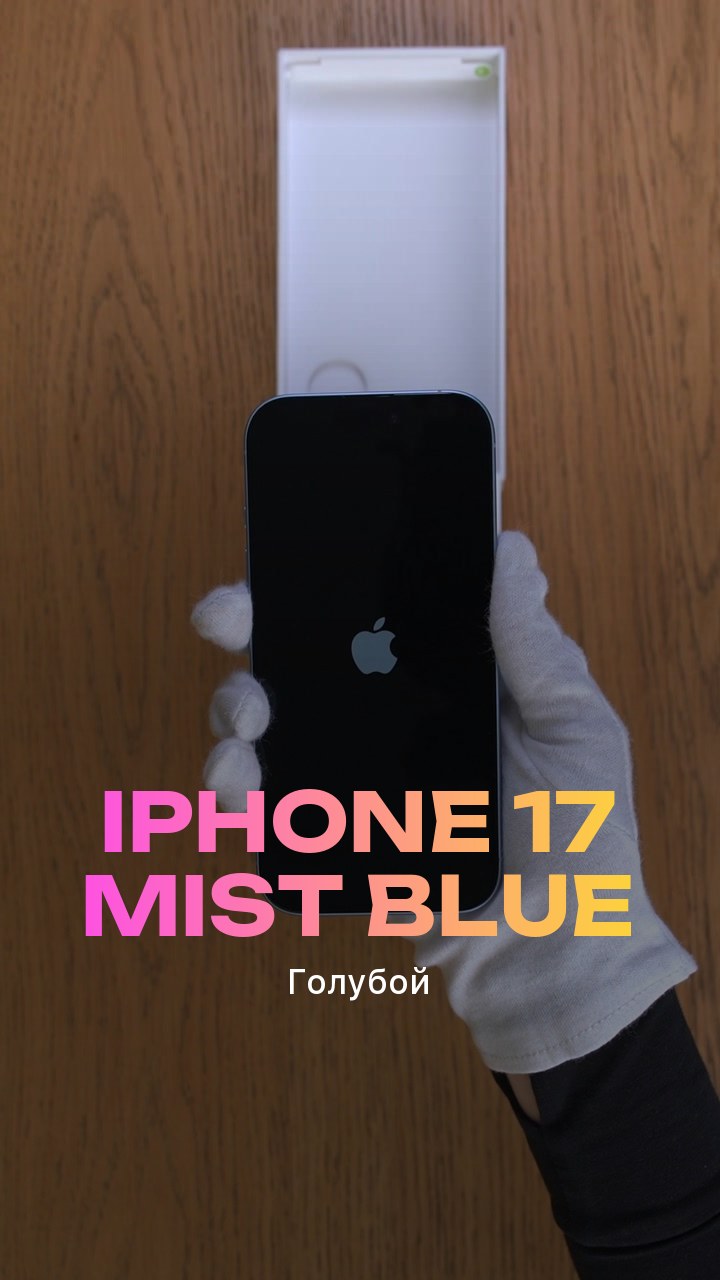 Apple iPhone 17 Mist Blue (Голубой) Nano-sim + eSim