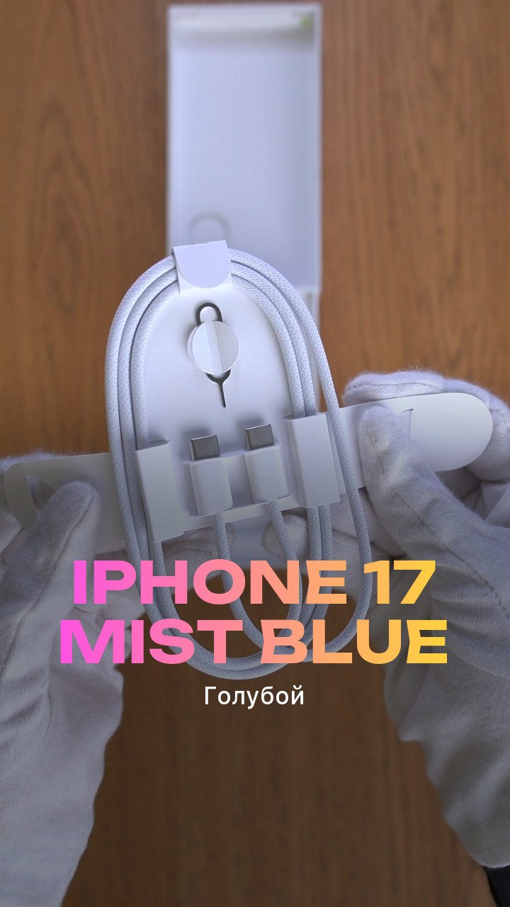Apple iPhone 17 Mist Blue (Голубой) Nano-sim + eSim