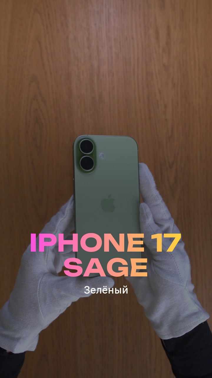 Apple iPhone 17 256Gb Sage (Зелёный) Nano-sim + eSim