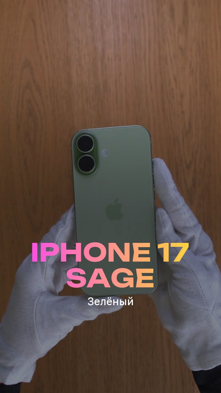 Apple iPhone 17 256Gb Sage (Зелёный) Nano-sim + eSim