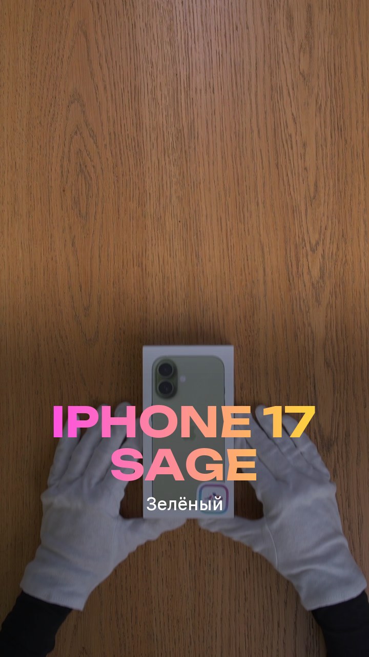 Apple iPhone 17 256Gb Sage (Зелёный) Nano-sim + eSim