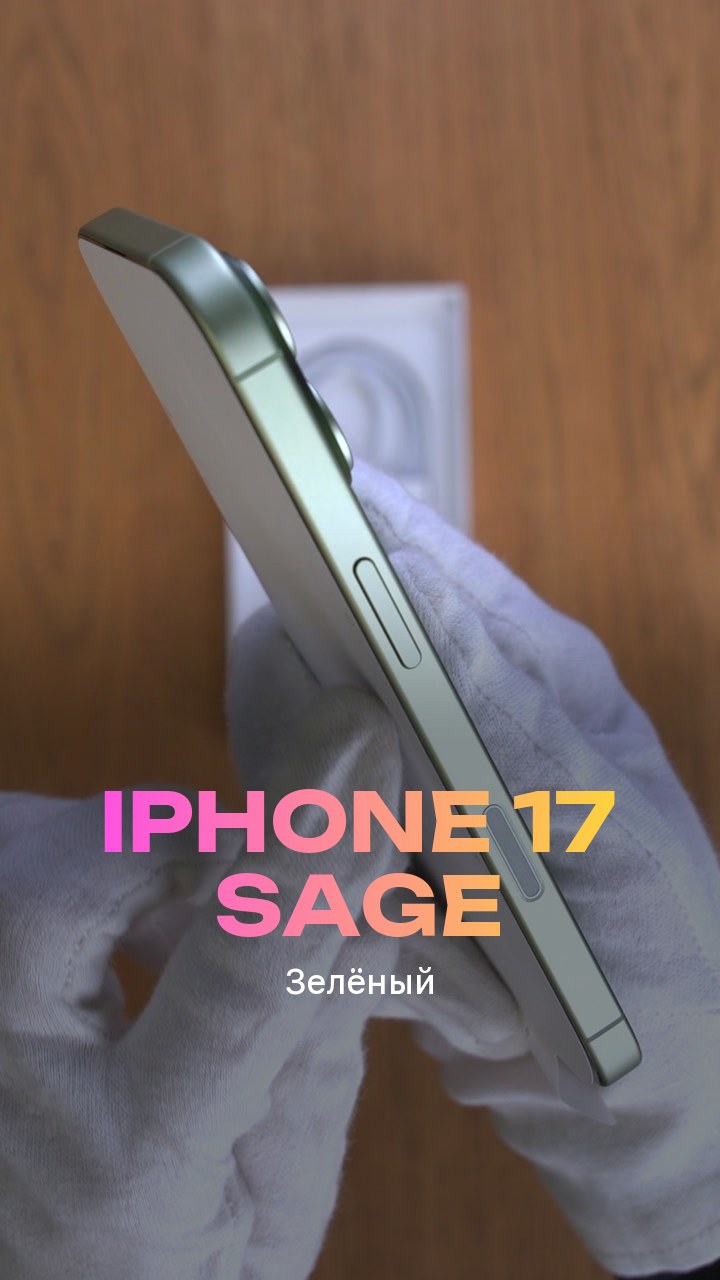 Apple iPhone 17 256Gb Sage (Зелёный) Nano-sim + eSim