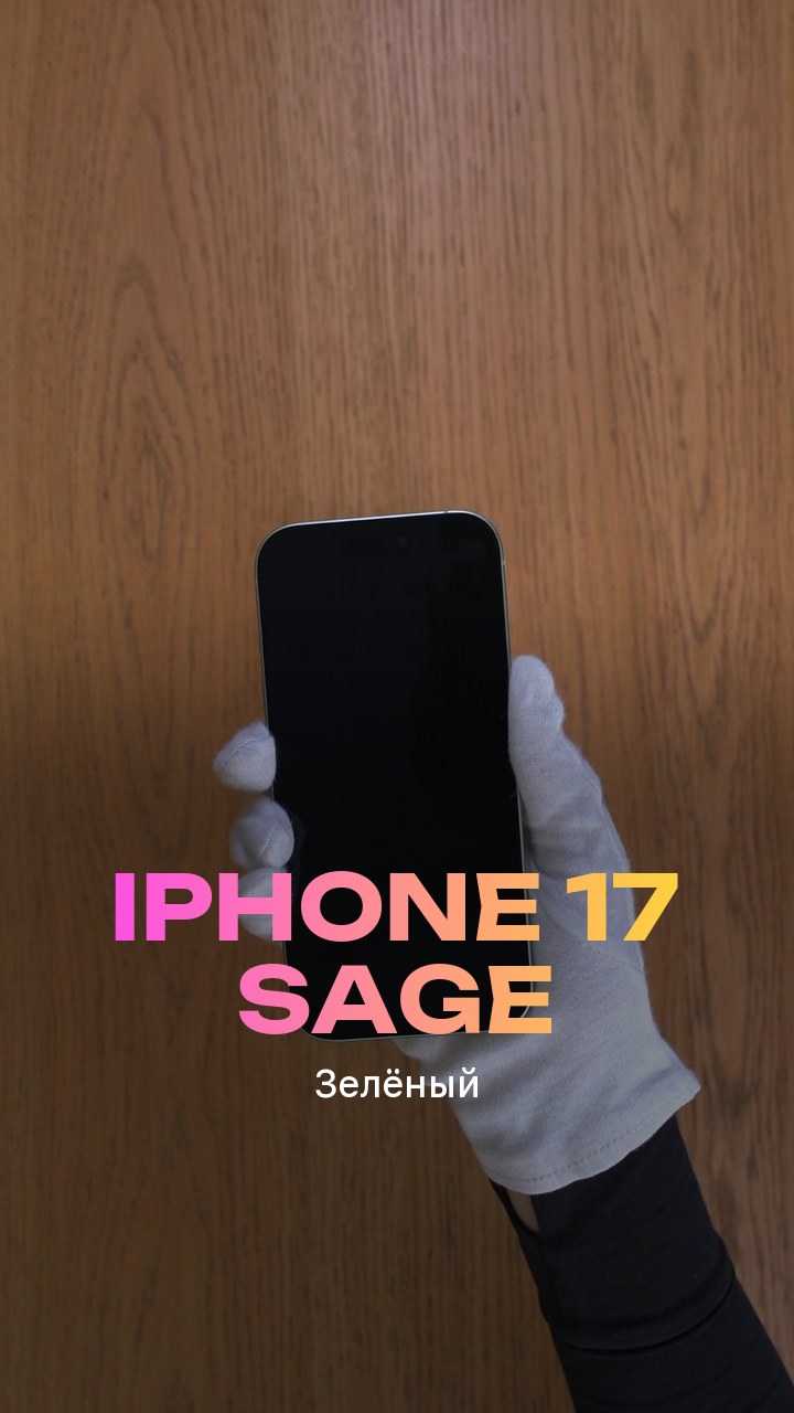 Apple iPhone 17 256Gb Sage (Зелёный) Nano-sim + eSim