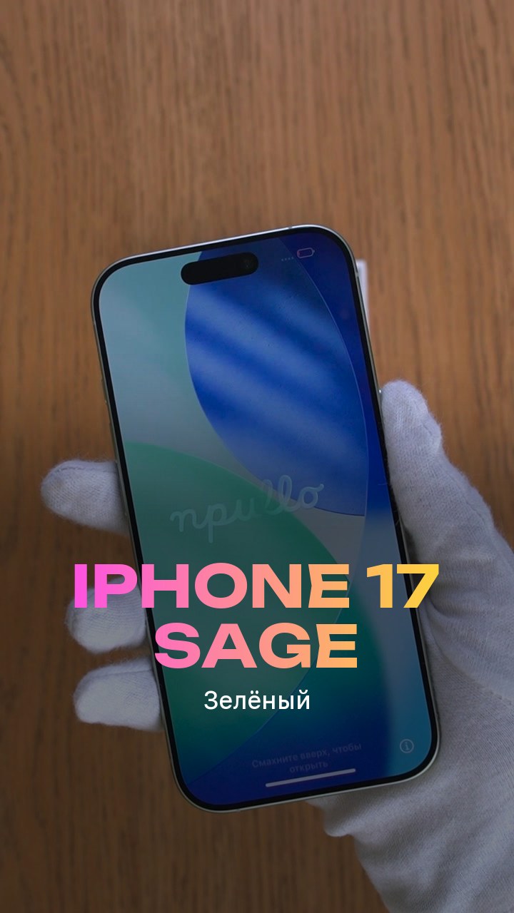 Apple iPhone 17 256Gb Sage (Зелёный) Nano-sim + eSim