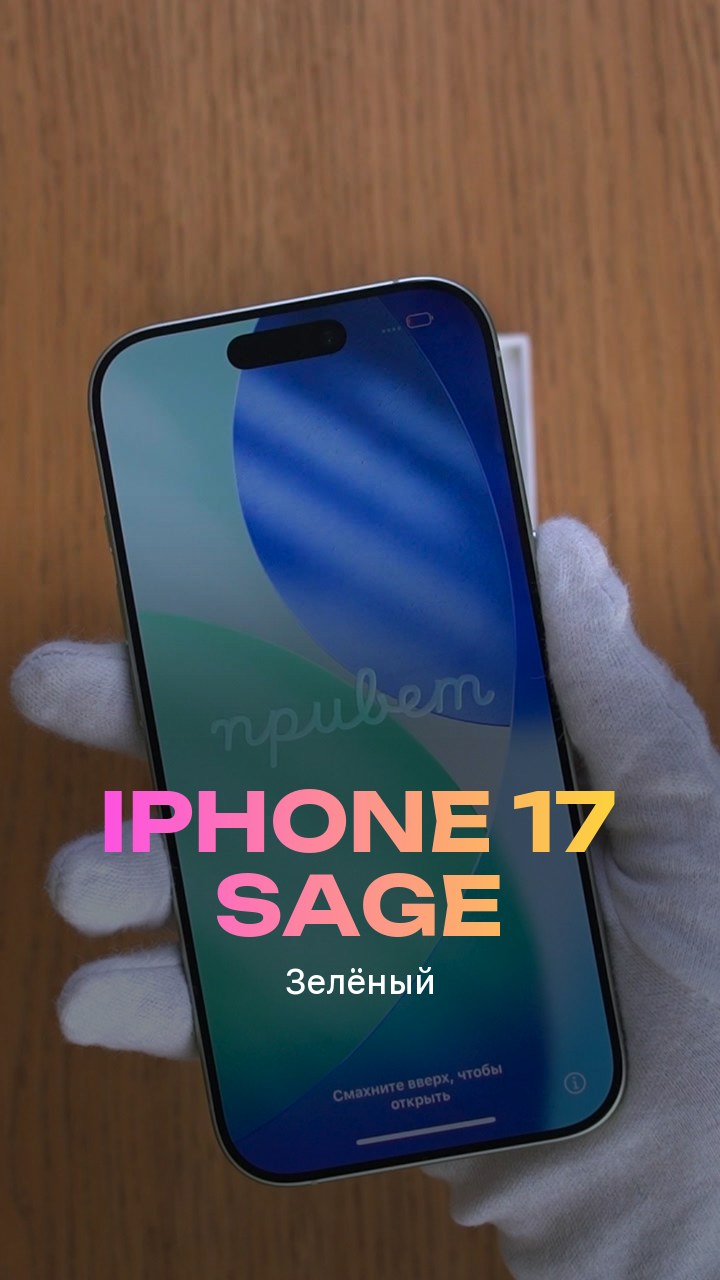 Apple iPhone 17 256Gb Sage (Зелёный) Nano-sim + eSim