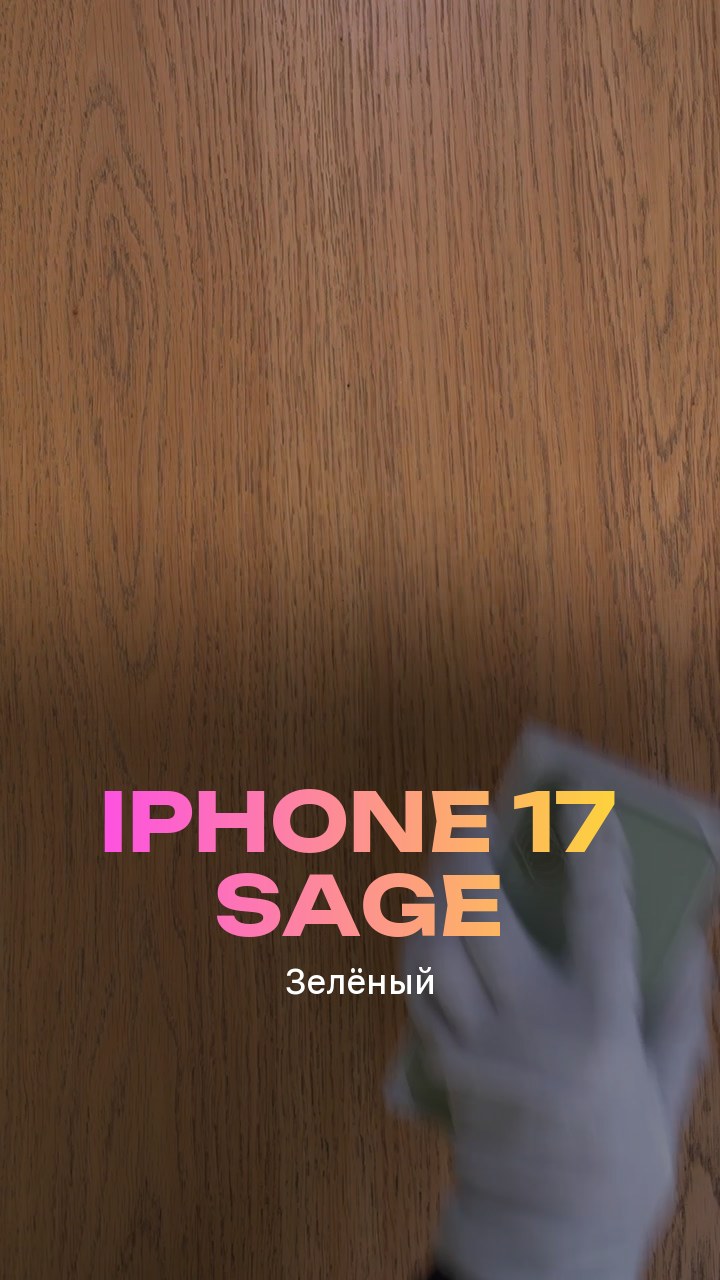 Apple iPhone 17 256Gb Sage (Зелёный) Nano-sim + eSim