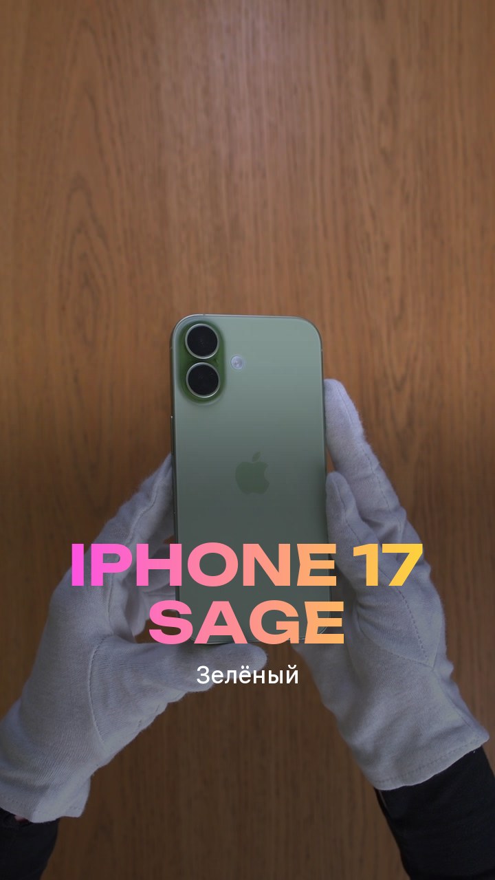 Apple iPhone 17 256Gb Sage (Зелёный) Nano-sim + eSim