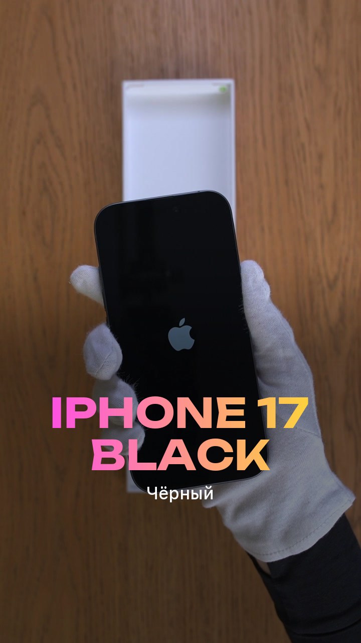 Apple iPhone 17 256Gb Black (Чёрный) eSim + eSim