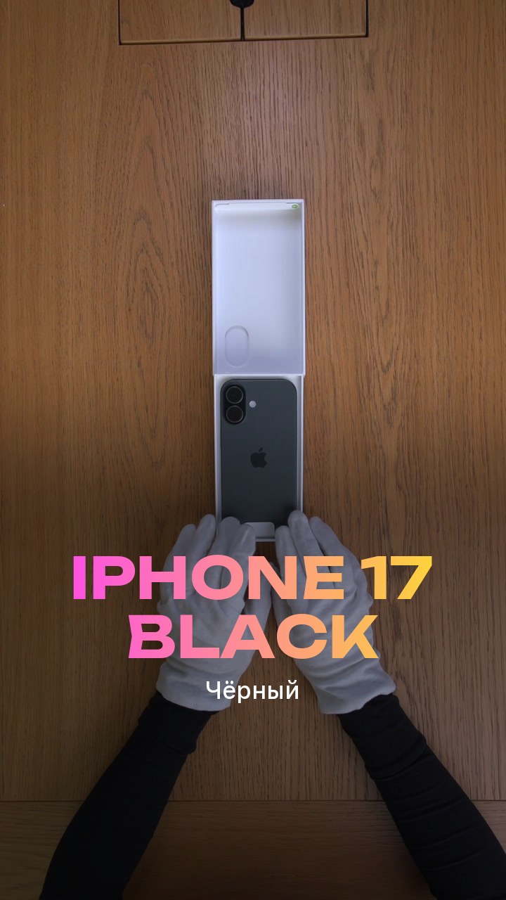 Apple iPhone 17 256Gb Black (Чёрный) eSim + eSim