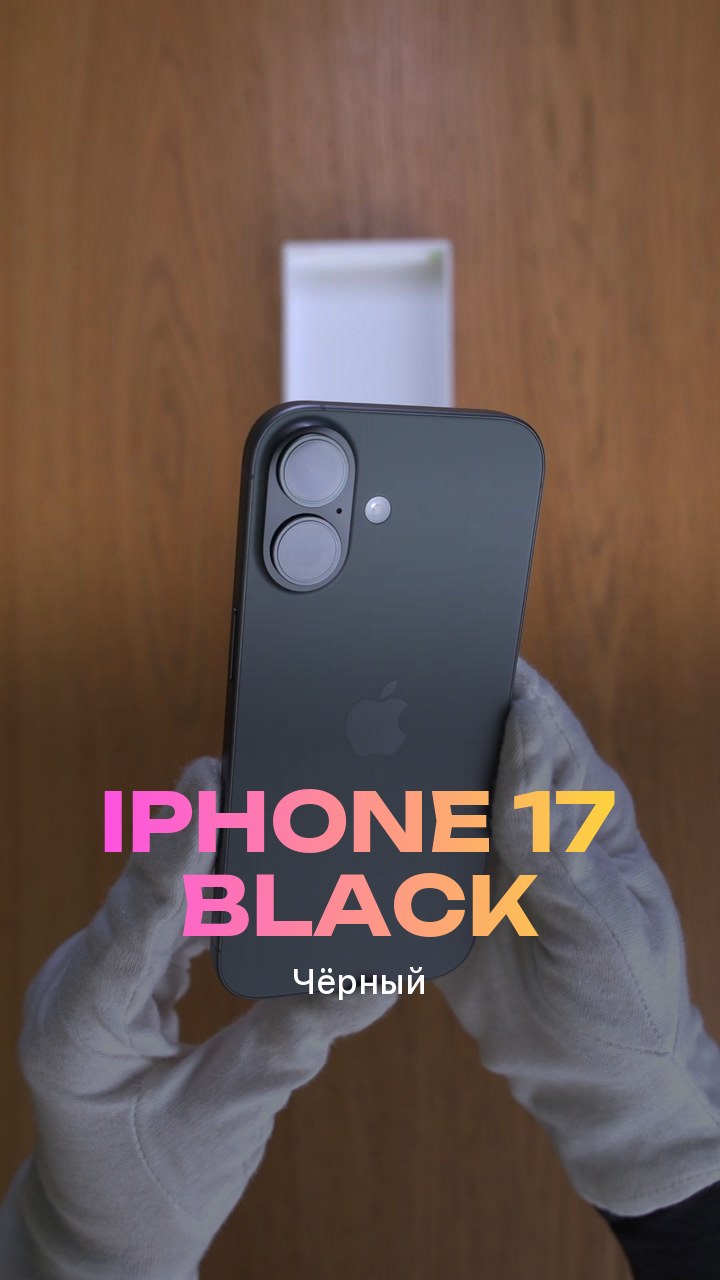 Apple iPhone 17 256Gb Black (Чёрный) eSim + eSim