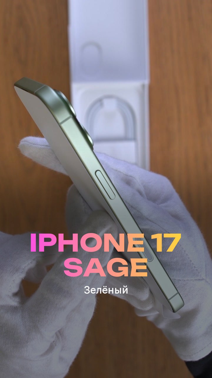 Apple iPhone 17 256Gb Sage (Зелёный) eSim + eSim