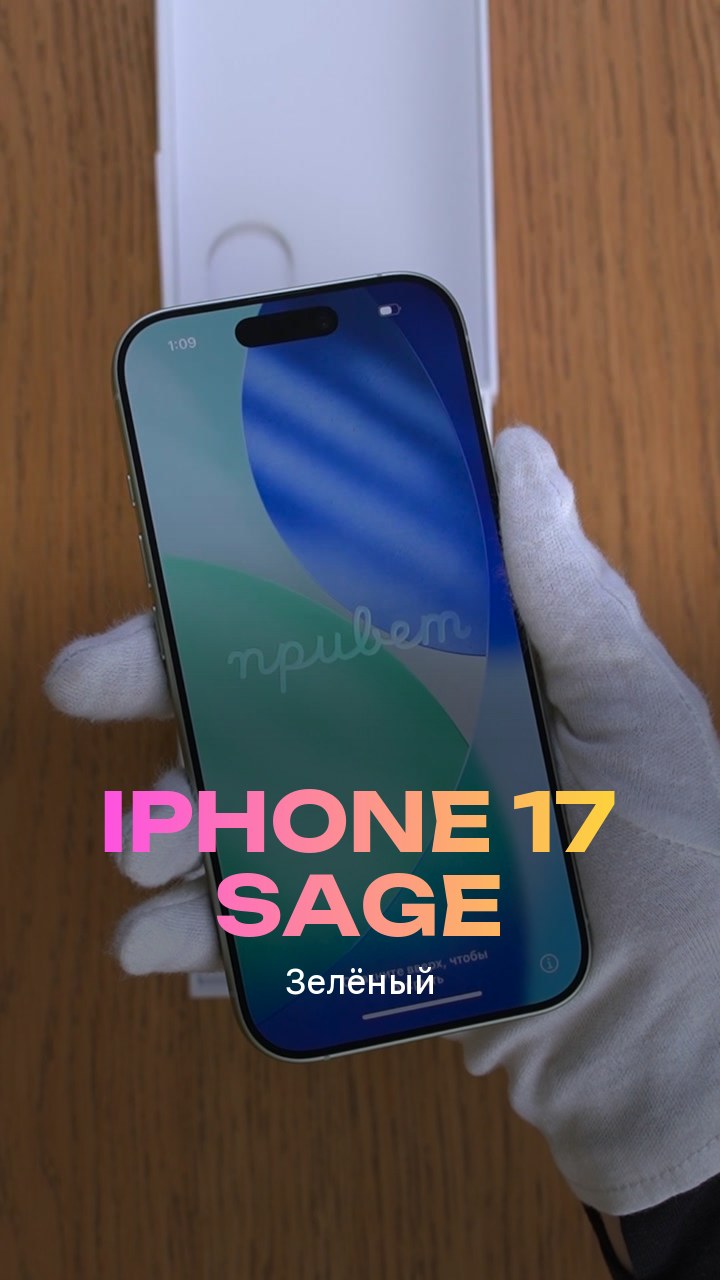 Apple iPhone 17 256Gb Sage (Зелёный) eSim + eSim