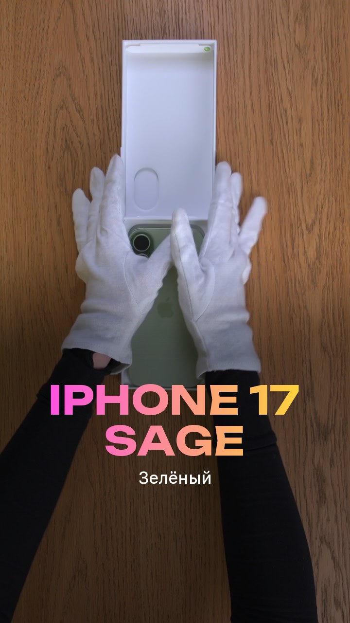 Apple iPhone 17 256Gb Sage (Зелёный) eSim + eSim