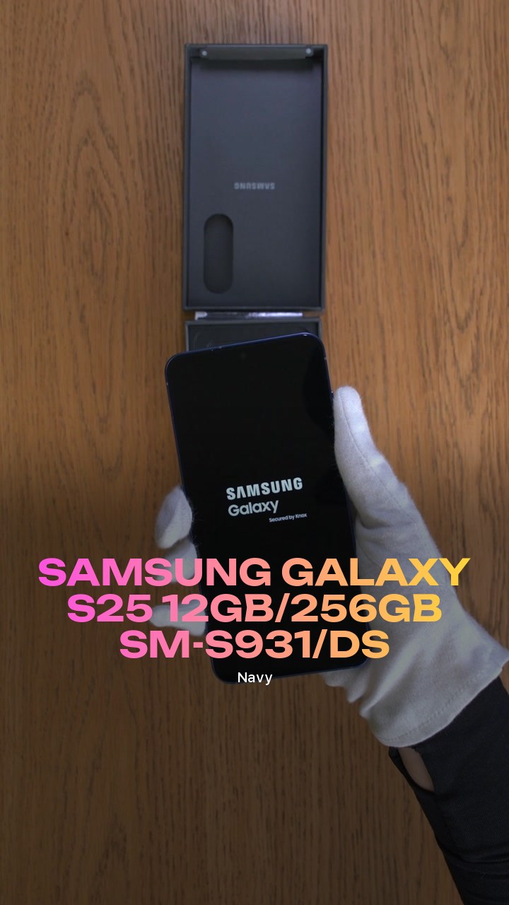 Смартфон Samsung Galaxy S25 5G 12Gb/256Gb (Navy) SM-S931/DS (Dual Nano-sim + eSim)