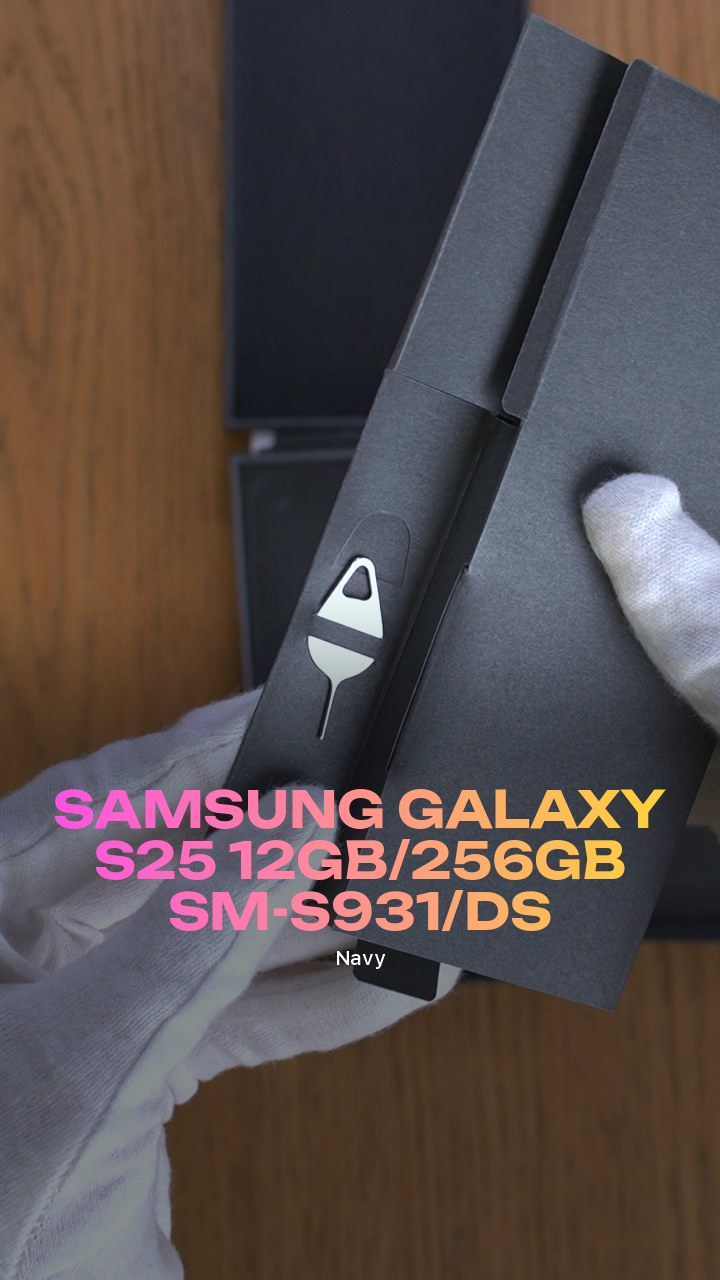 Смартфон Samsung Galaxy S25 5G 12Gb/256Gb (Navy) SM-S931/DS (Dual Nano-sim + eSim)