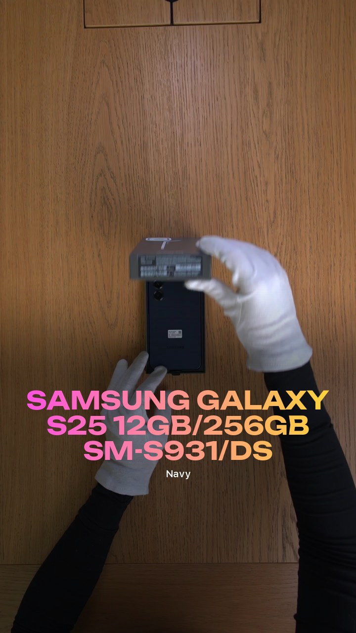 Смартфон Samsung Galaxy S25 5G 12Gb/256Gb (Navy) SM-S931/DS (Dual Nano-sim + eSim)