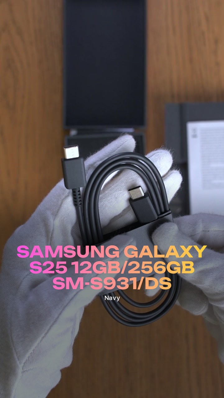 Смартфон Samsung Galaxy S25 5G 12Gb/256Gb (Navy) SM-S931/DS (Dual Nano-sim + eSim)