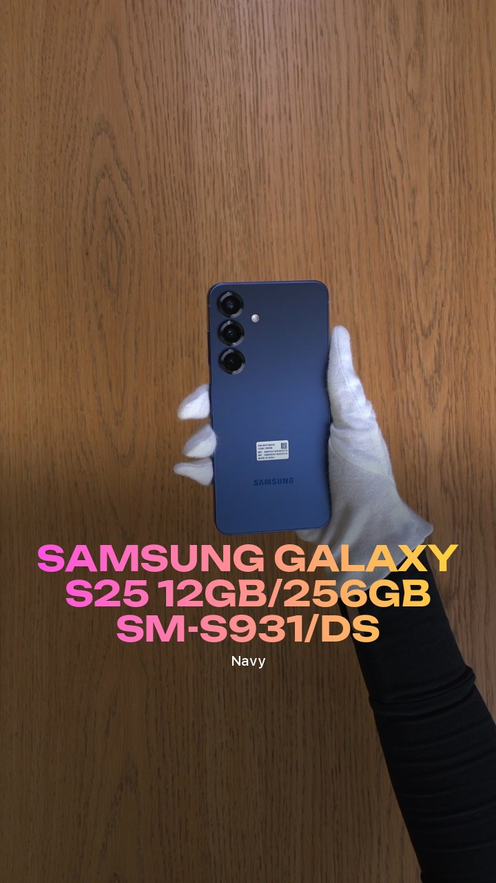 Смартфон Samsung Galaxy S25 5G 12Gb/256Gb (Navy) SM-S931/DS (Dual Nano-sim + eSim)