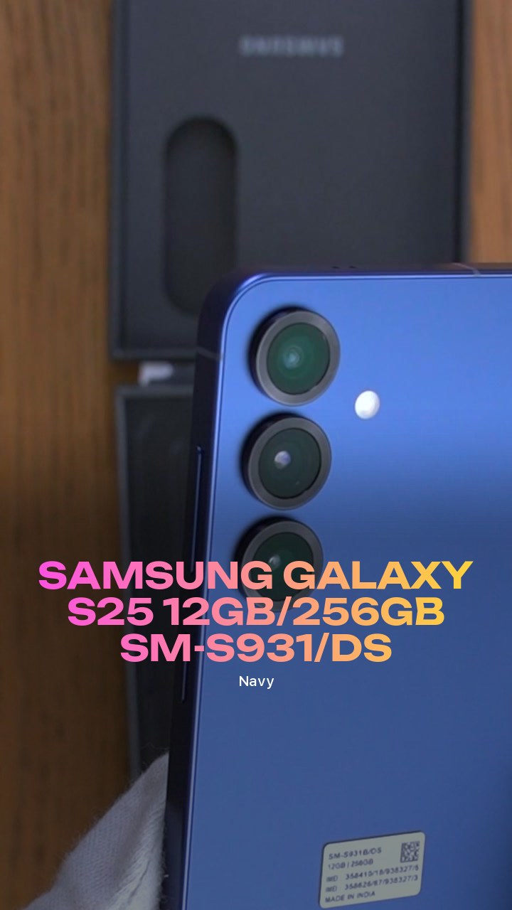 Смартфон Samsung Galaxy S25 5G 12Gb/256Gb (Navy) SM-S931/DS (Dual Nano-sim + eSim)