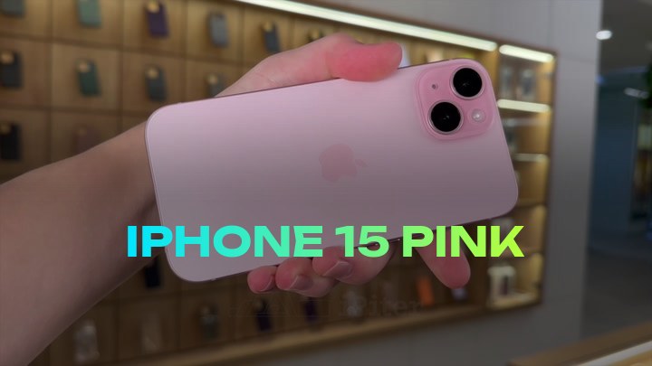 iPhone 15 Pink