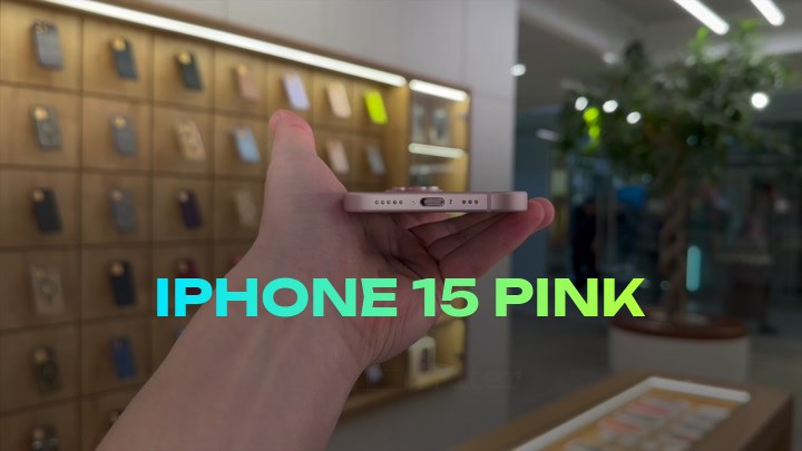 iPhone 15 Pink