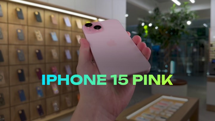 iPhone 15 Pink