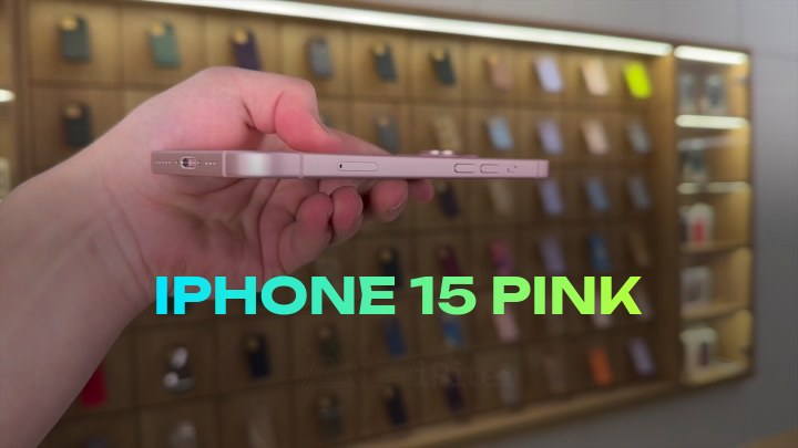 iPhone 15 Pink