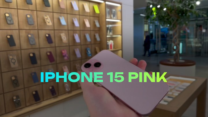 iPhone 15 Pink