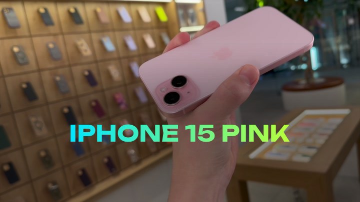iPhone 15 Pink