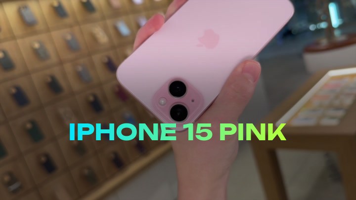 iPhone 15 Pink