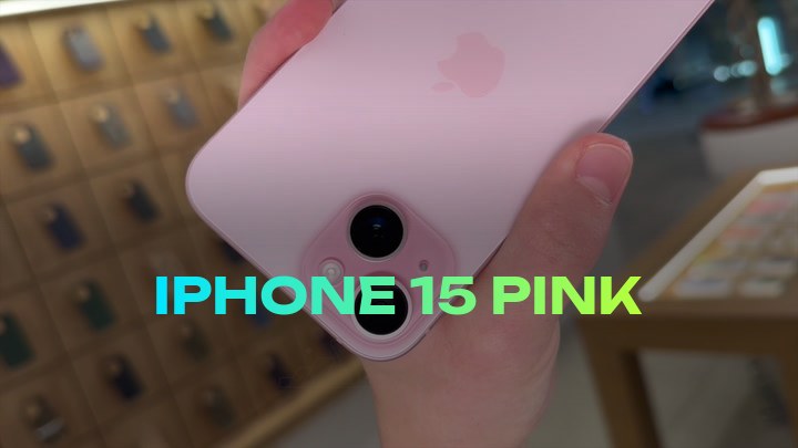 iPhone 15 Pink