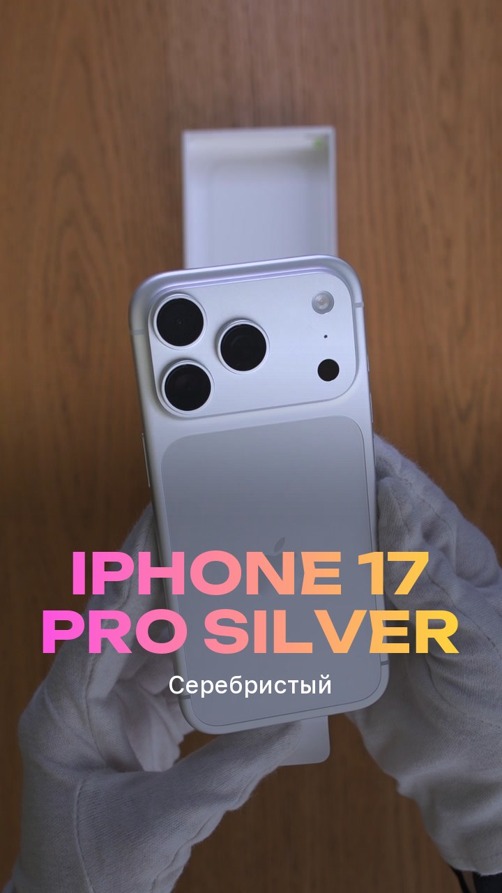 Apple iPhone 17 Pro Silver (Серебристый) eSim + eSim