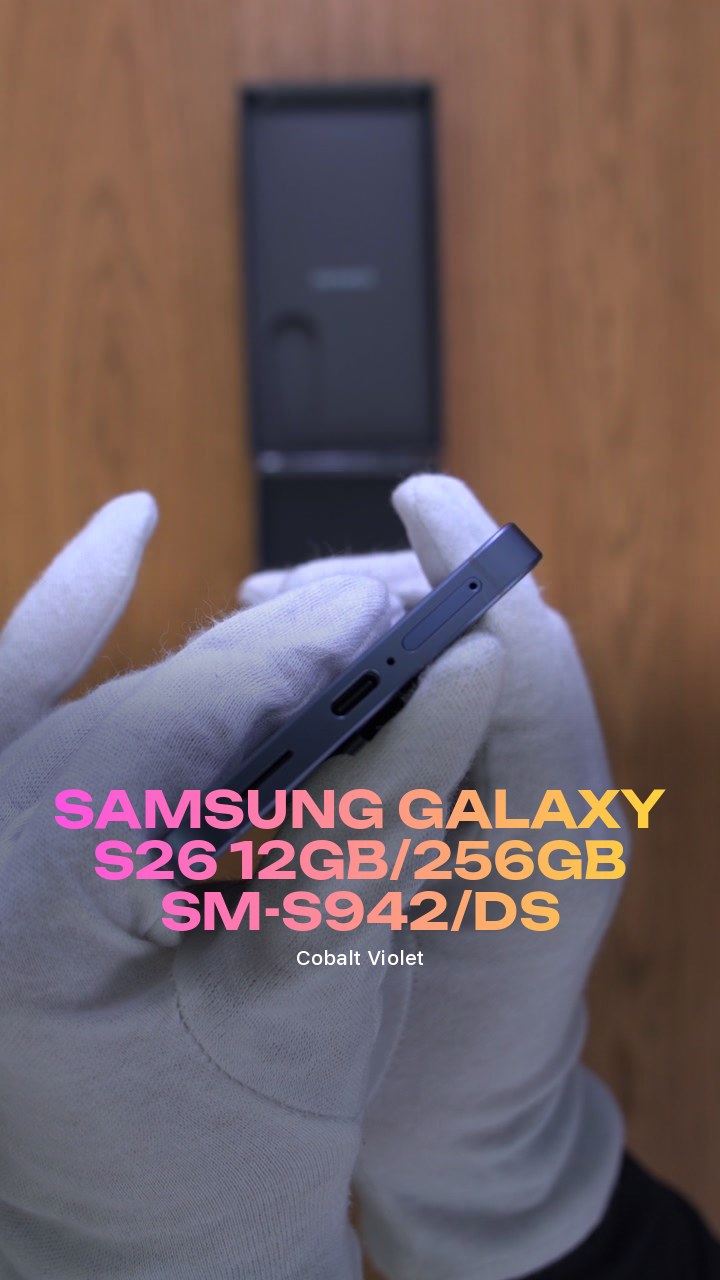 Смартфон Samsung Galaxy S26 5G 12Gb/256Gb (Cobalt Violet) SM-S942/DS (Dual Nano-sim + eSim)