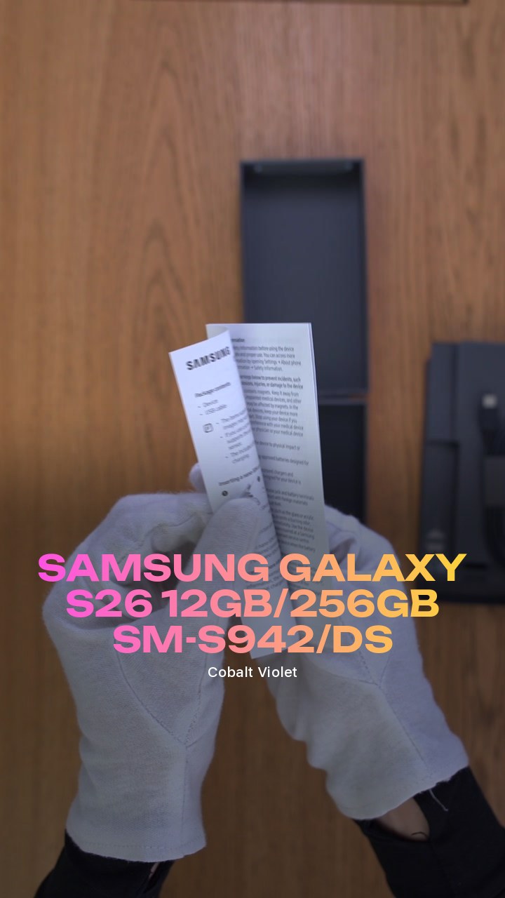 Смартфон Samsung Galaxy S26 5G 12Gb/256Gb (Cobalt Violet) SM-S942/DS (Dual Nano-sim + eSim)