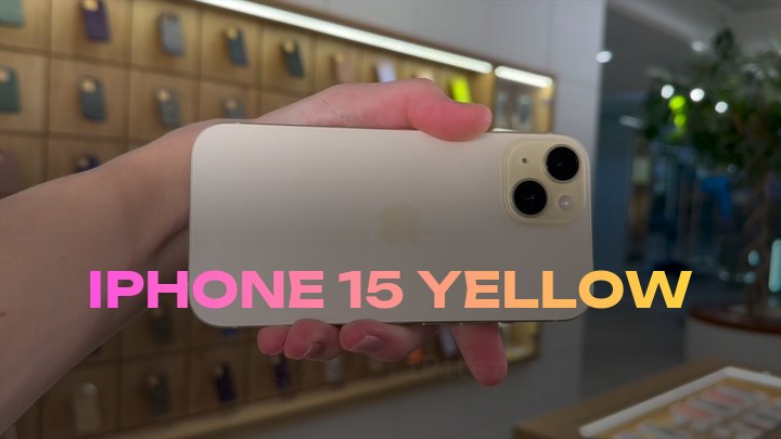 iPhone 15 Yellow