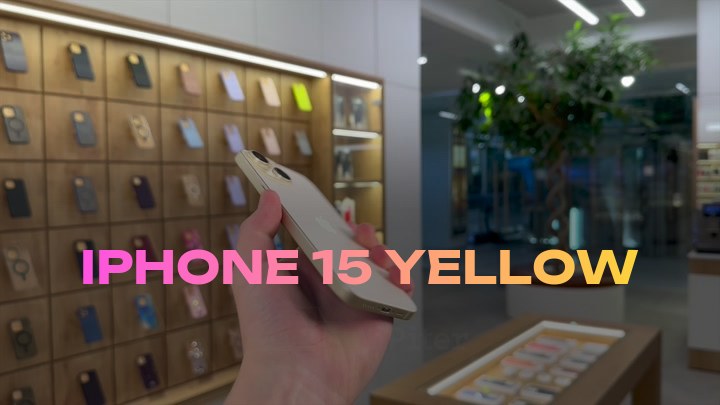 iPhone 15 Yellow