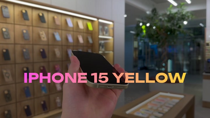 iPhone 15 Yellow