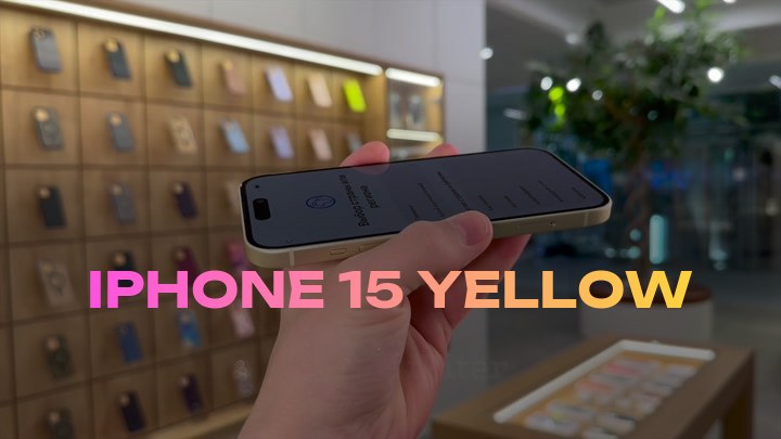 iPhone 15 Yellow