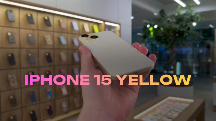 iPhone 15 Yellow