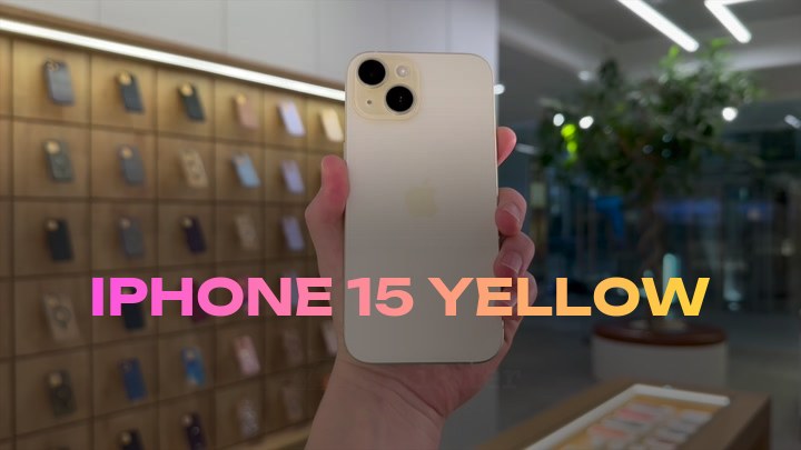 iPhone 15 Yellow