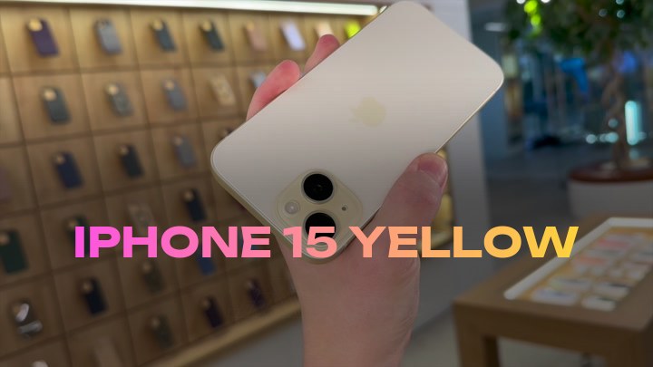 iPhone 15 Yellow