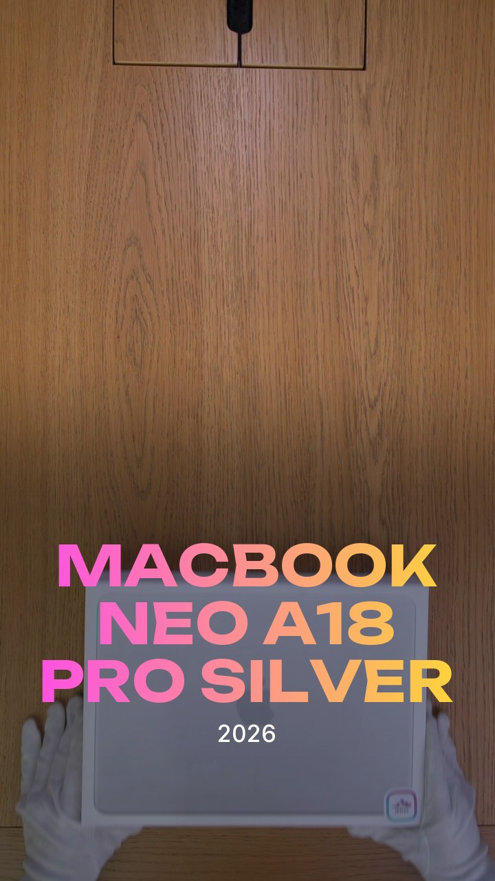 Apple MacBook Neo (2026) A18 Pro (6CPU/5GPU/8GB/512GB) Silver (MHFC4)