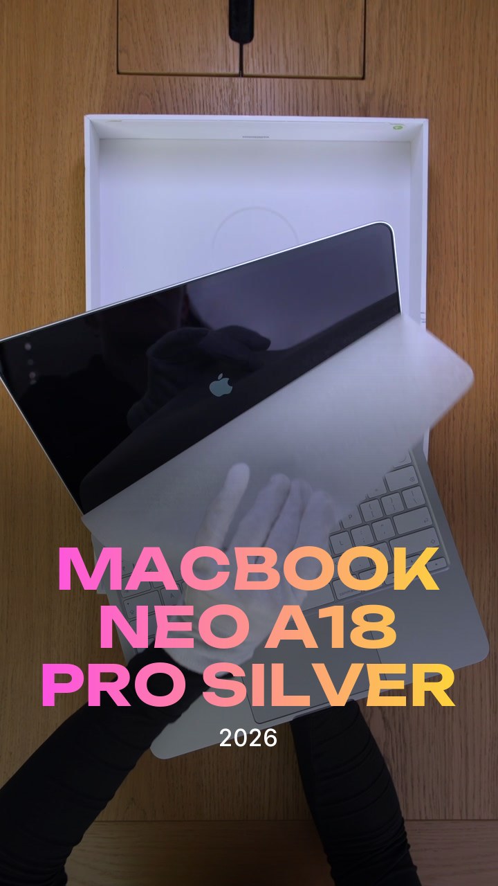 Apple MacBook Neo (2026) A18 Pro (6CPU/5GPU/8GB/512GB) Silver (MHFC4)