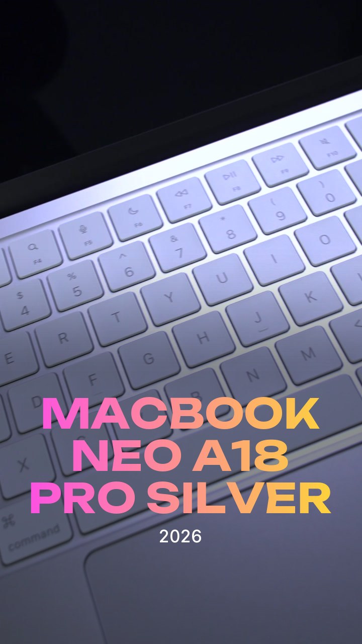 Apple MacBook Neo (2026) A18 Pro (6CPU/5GPU/8GB/512GB) Silver (MHFC4)
