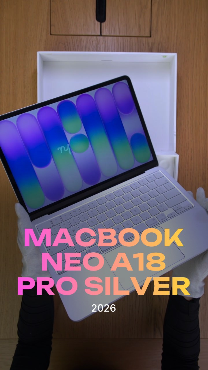 Apple MacBook Neo (2026) A18 Pro (6CPU/5GPU/8GB/512GB) Silver (MHFC4)