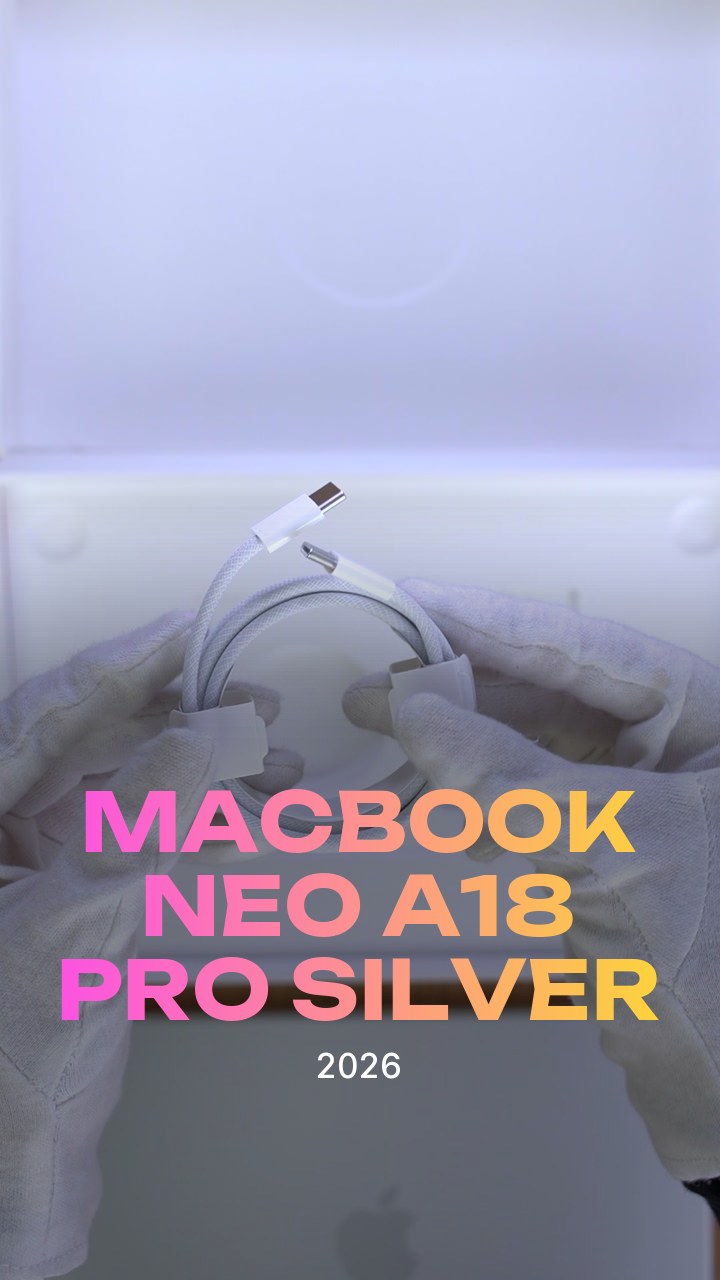 Apple MacBook Neo (2026) A18 Pro (6CPU/5GPU/8GB/512GB) Silver (MHFC4)
